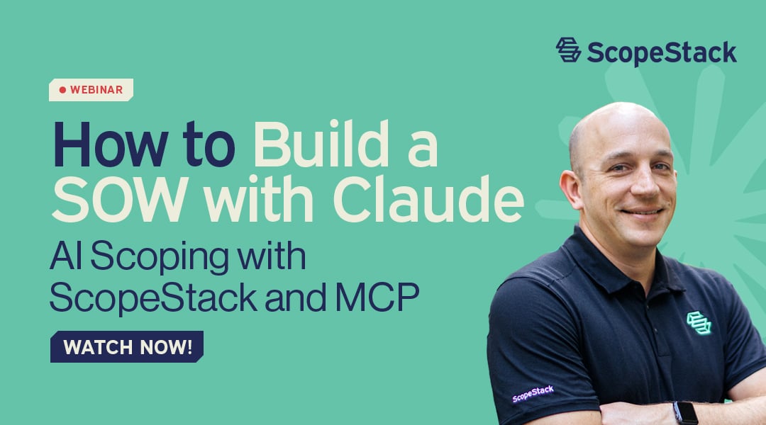 How to Build a SOW with Claude: AI Scoping with ScopeStack and MCP